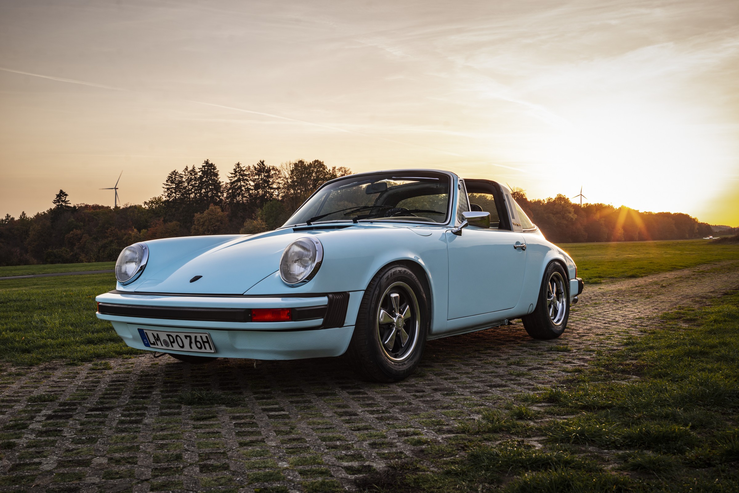 Porsche 911 S Targa · Pascha in Coppaflorio Blue