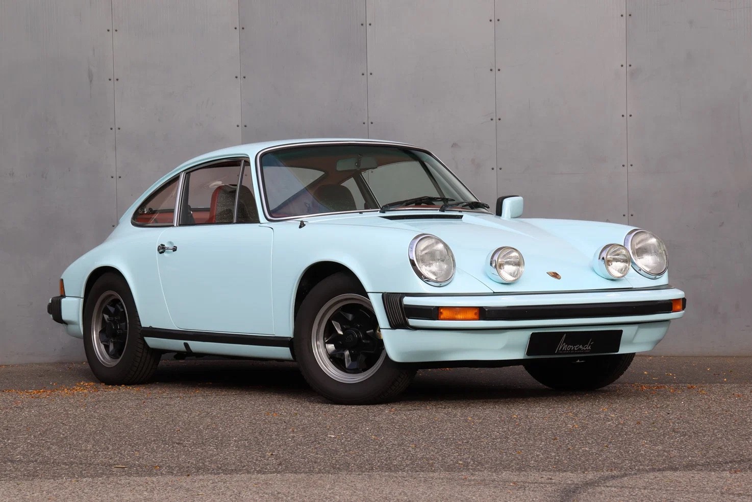 Porsche 911 2.7 Coupé Sportomatic in Coppaflorio Blue